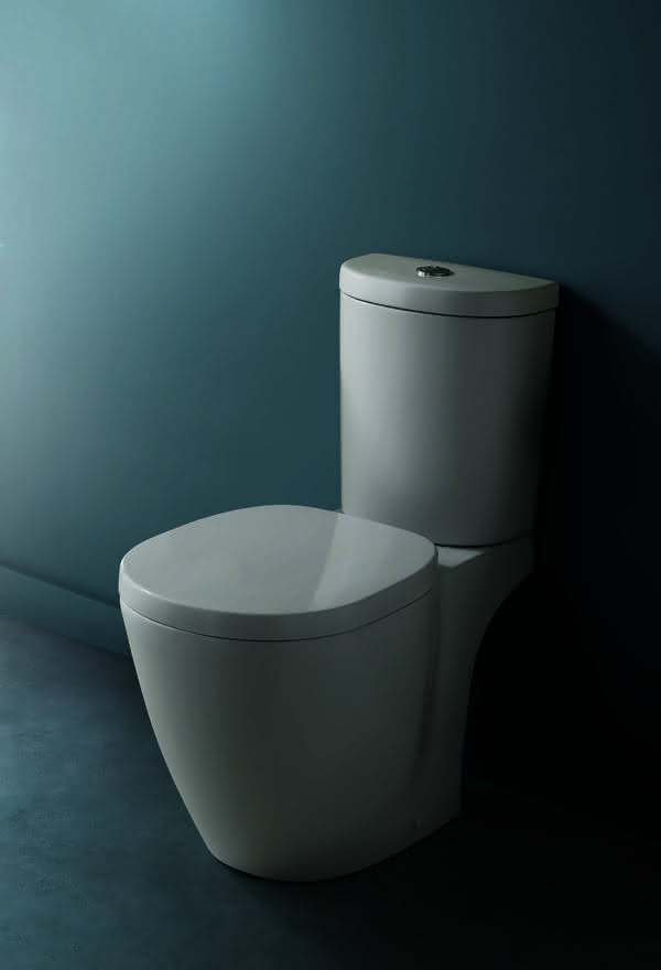 IS Spülkasten Connect Arc, 6 Liter, Zulauf unten, 360x175x375mm, Weiß