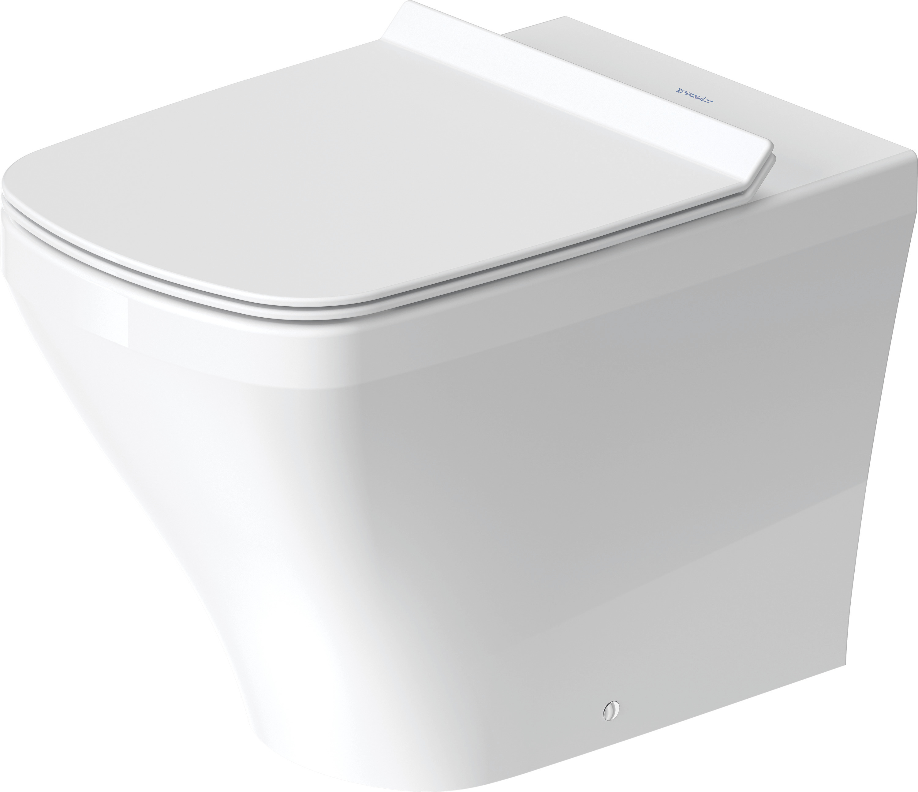 DU Stand-WC DuraStyle 570 mm Tiefspüler, Abg.waagr., BTW, weiß