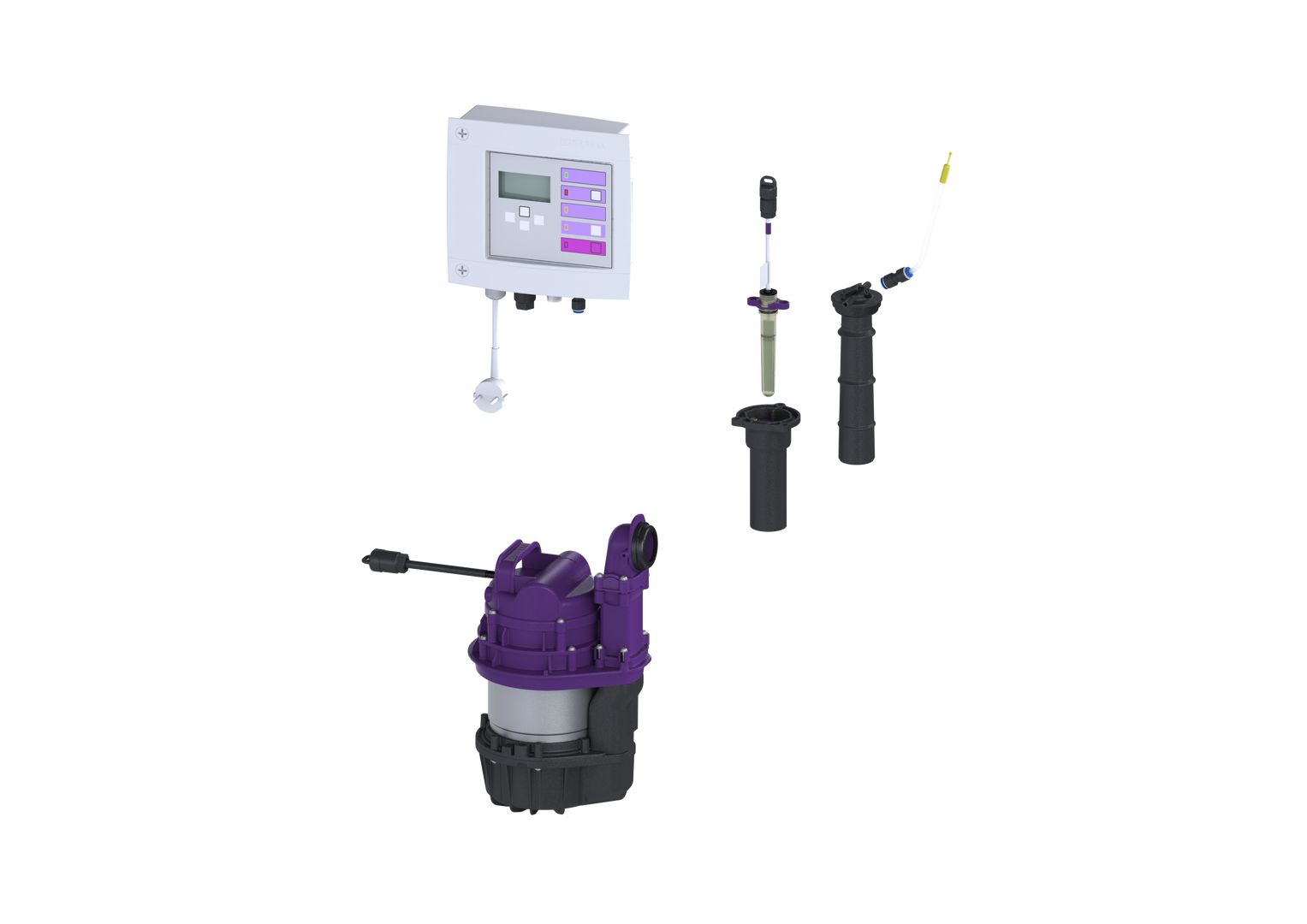 KESSEL-Technikkit Aqualift M Underfloor GTF 1200 Mono Tronic