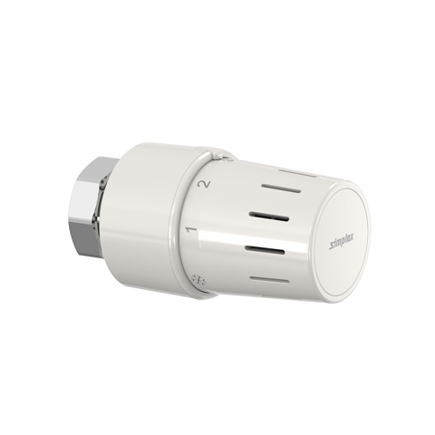 Flamco Standard-Thermostatkopf TC-S3 weiß  M30 x 1,5 mit Nullstellung