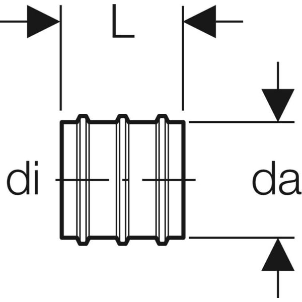 Geberit Mepla Dichtmanschette zu d16