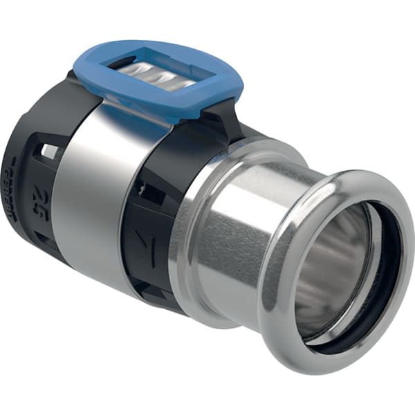 Geberit FlowFit Übergang auf Geberit Mapress mit Pressmuffe, edst., d40-d35