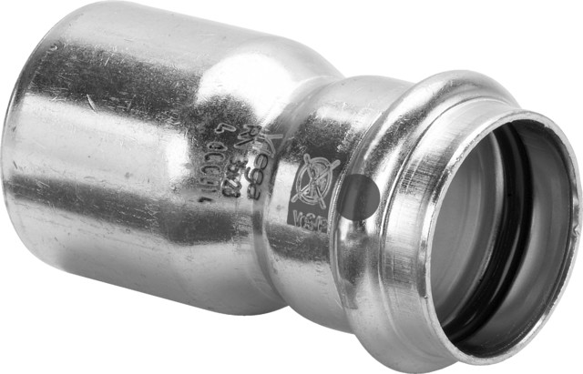 Viega Reduzierstück mit SC Prestabo 1115.1 in 28x22mm Stahl verzinkt