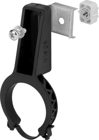 Viega Ablaufbefestigung 8013.9 in DN40/50 Kunststoff schwarz