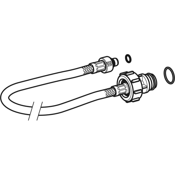 Geberit Panzerschlauch zu Sigma UP-SPK 12 cm