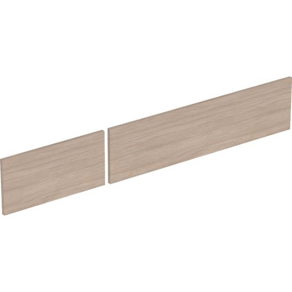 Geberit VariForm Set Schubl.-Front für US für WT, mit 2 Schubl. B=135cm, Eiche