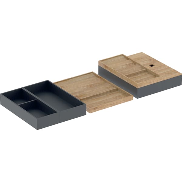 Geberit Set Schubladeneinsatz, B:90 für obere Schublade Geberit Set Schubladeneinsatz, B:90 für obere Schublade