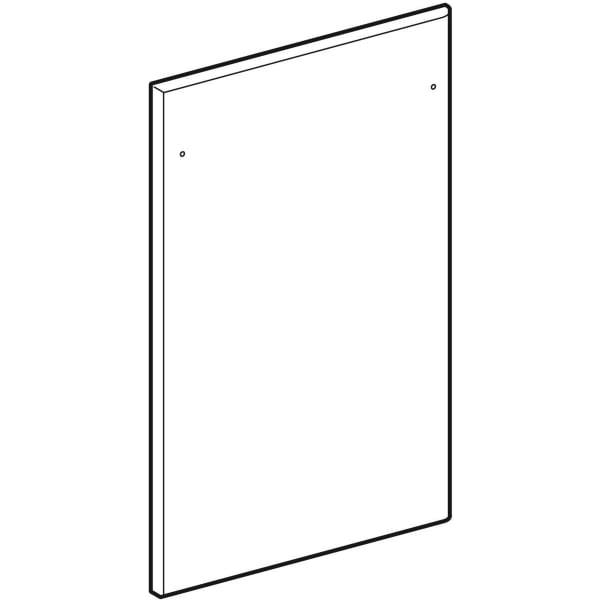 Geberit Tür für HWB-US HH links für HWB Renova Compact, Breite 50 cm, hellgrau Geberit Tür für HWB-US HH links für HWB Renova Compact, Breite 50 cm, hellgrau