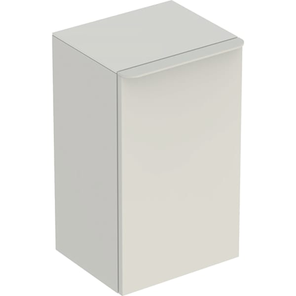 Geberit Smyle Seitenschrank, eckig mit einer Tür re, 36x60x32,6cm, sandgrau