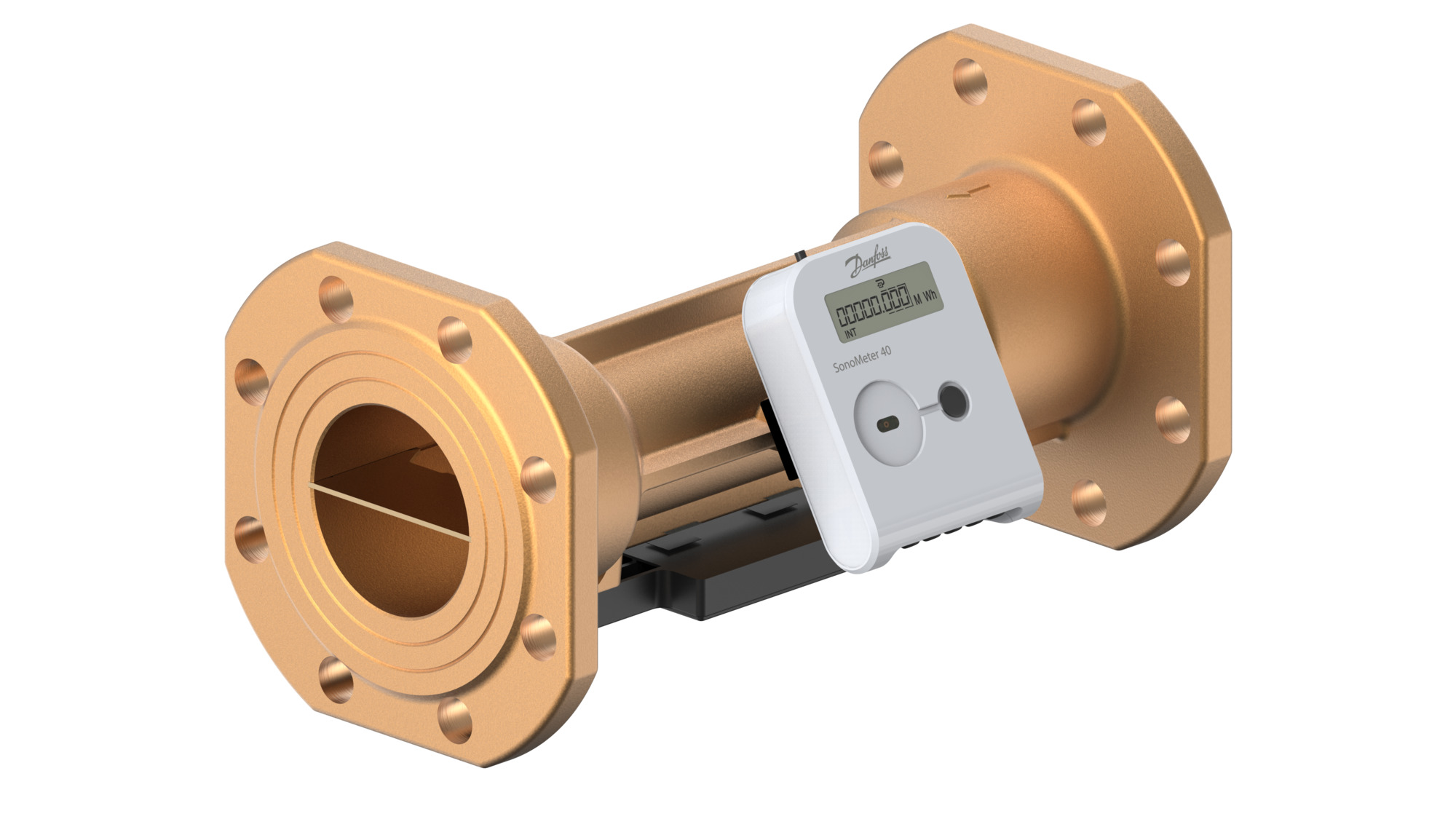 Danfoss Wärme-/Kältezähler SonoMeter 40 QP60 DN100 R PN25 24V BACne Pu IP65 MWh