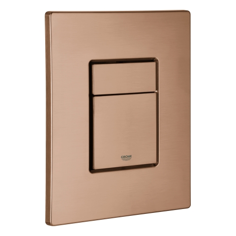 GROHE Abdeckplatte 42371 mit Drucktaste warm sunset gebürstet GROHE Abdeckplatte 42371 mit Drucktaste warm sunset gebürstet