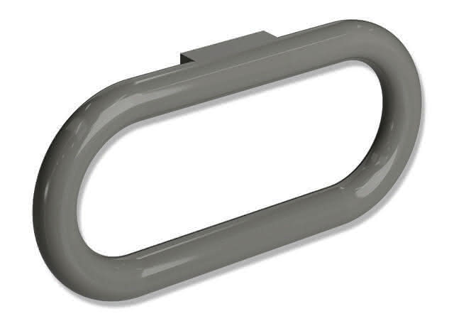 HEWI Handtuchring Ser 477 d:28mm, schwenkbar felsgrau