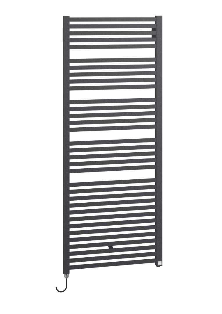 Kermi Geneo quadris-E BH814x32x447mm P=400W,anthracite grey,WWS swz,links