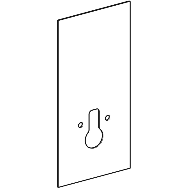 Geberit Frontverkleidung für Geberit Monolith für Wand-WC 101cm Glas mint