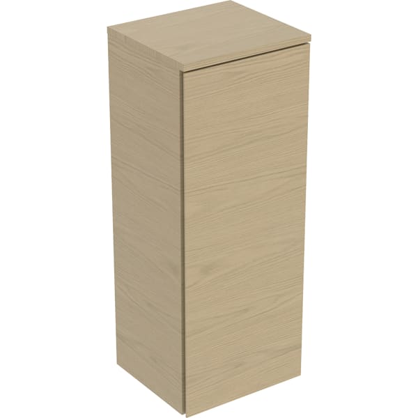 Geberit Renova Plan Mittelhochschrank m.1 Tür 33x85x29,7cm, Eiche natur