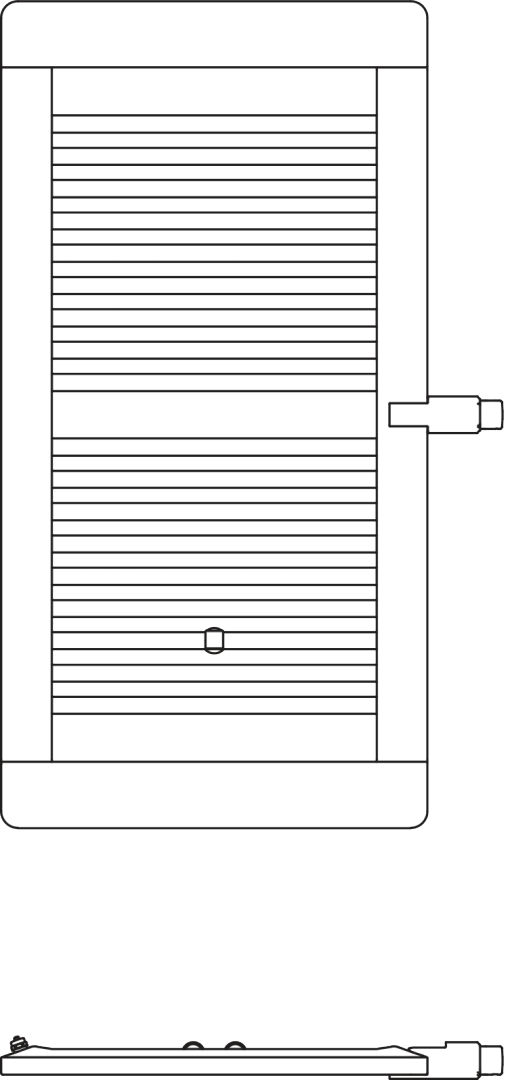 Kermi Credo plus BH1733x33x750mm QN1128, weiß, rechts