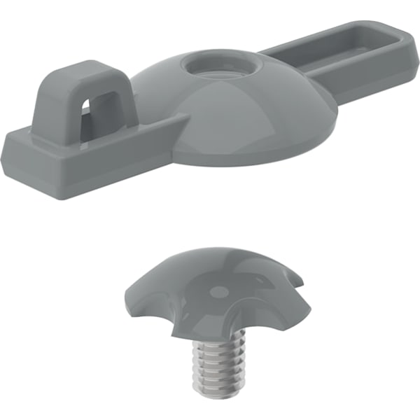 Geberit Abdeckschraube Mischergriff Bambini WT-Arm. Einhebelmischer farbneutral grau