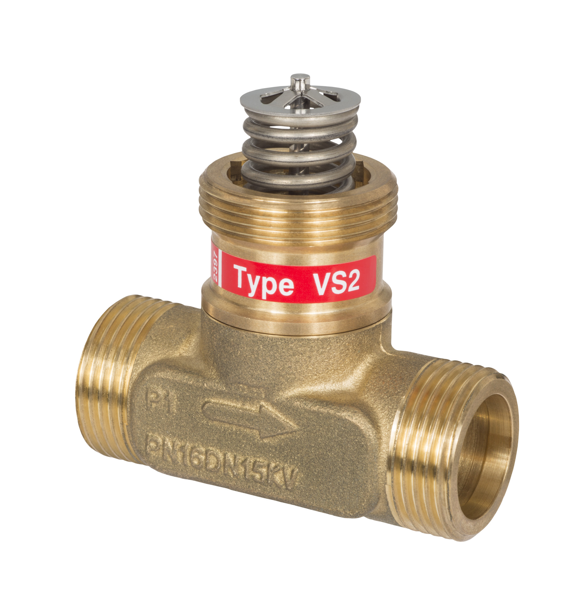 Danfoss Durchgangsventil VS2 DN20 Kvs 2,5, PN16, entzinkungsfreies Messing