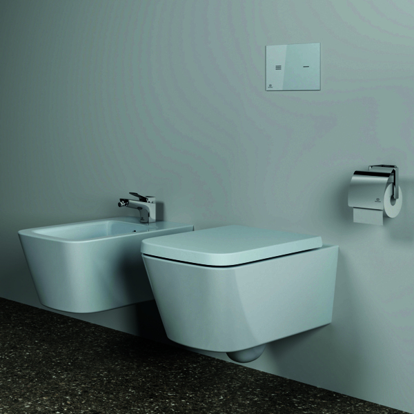 IS Wandtiefspül-WC Blend Cube AquaBlade 355x540x350mm Weiß