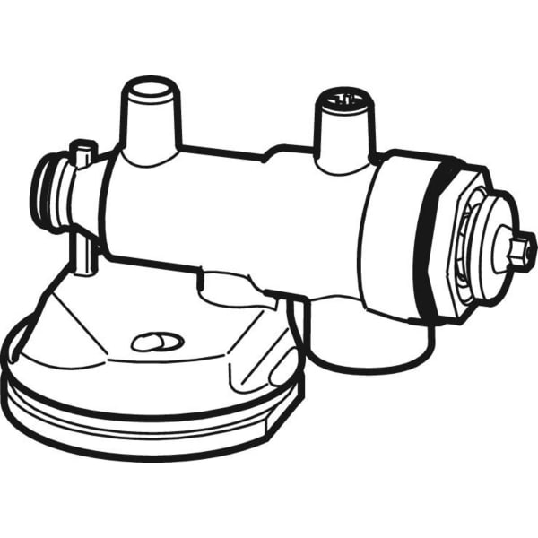 Geberit Tankdeckel mit Auslösung