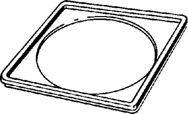 Viega Rahmen Advantix 4949.4 in 100x100 Chromnickelstahl