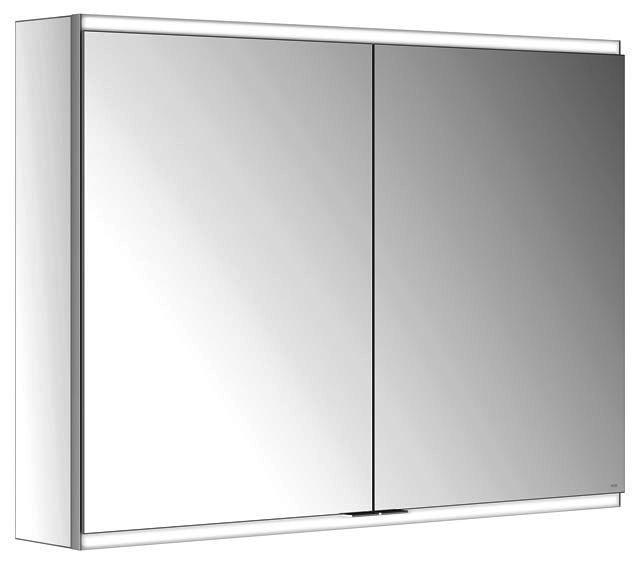 KEUCO Royal Modular 2.0 SPS, bel. 80021, Vorb,1Steckd/USB,sb-elox,1000x700x160mm