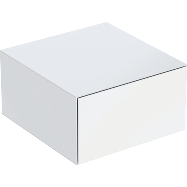 Geberit ONE Seitenschrank mit 1 Schubl. 45x24,5x47cm, weiß hgl.