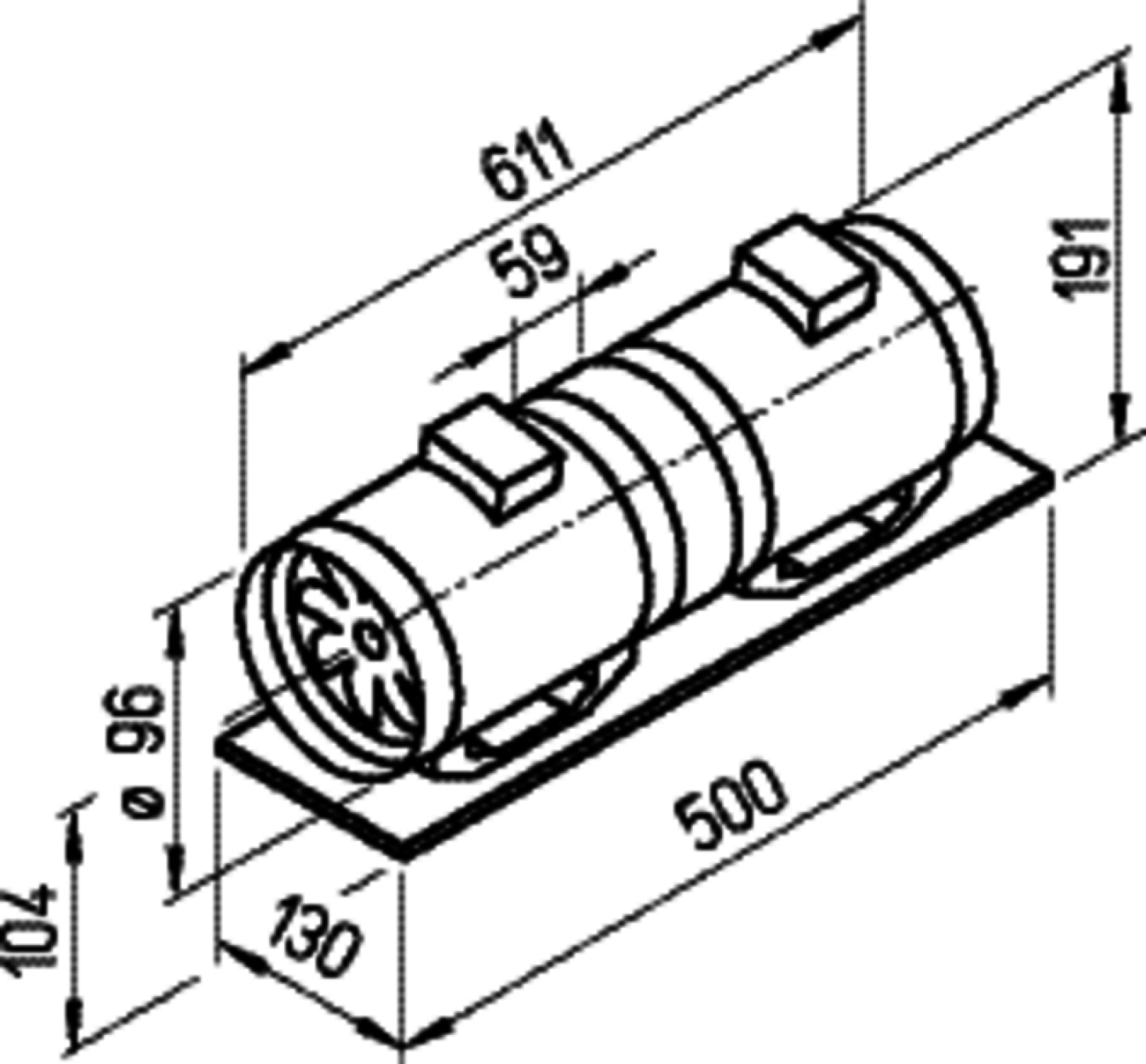 Helios MVZ 100 B Multivent 2-stufige Ventilator-Unit 1-PH