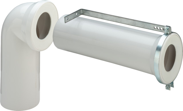Viega Anschlussset 3811.01 in 110x230/400mm Kunststoff weiss