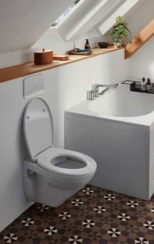 VB WC-Sitz O.novo 368x445x49mm Oval SoftClosing QuickRelease Weiß Alpin