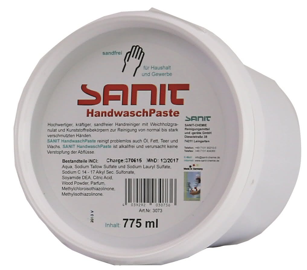 SANIT-CHEMIE HandwaschPaste sandfrei 775 ml Dose SANIT-CHEMIE HandwaschPaste sandfrei 775 ml Dose