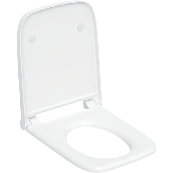 Geberit WC-Sitz f. Geberit AquaClean Sela eckig, weiß