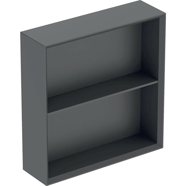 Geberit Regal quadratisch 45x46,7x13,2cm, lava matt