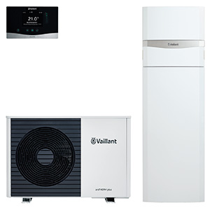 Vaillant Paket 4.3205 aroTHERM plus VWL 75/6A S2 mit uniTOWER plus VIH QW190 Vaillant Paket 4.3205 aroTHERM plus VWL 75/6A S2 mit uniTOWER plus VIH QW190