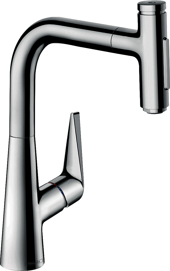 Hansgrohe Spültischmischer 220 Talis Select M51 Ausziehbrause 2jet sBox chrom