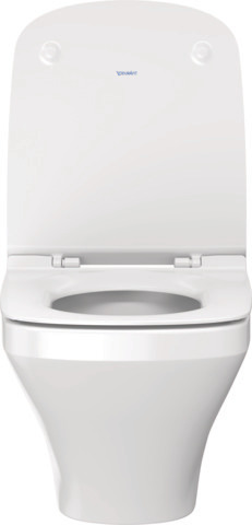 DU WC-Sitz DuraStyle ohne SoftClose Scharniere edelstahl, weiß
