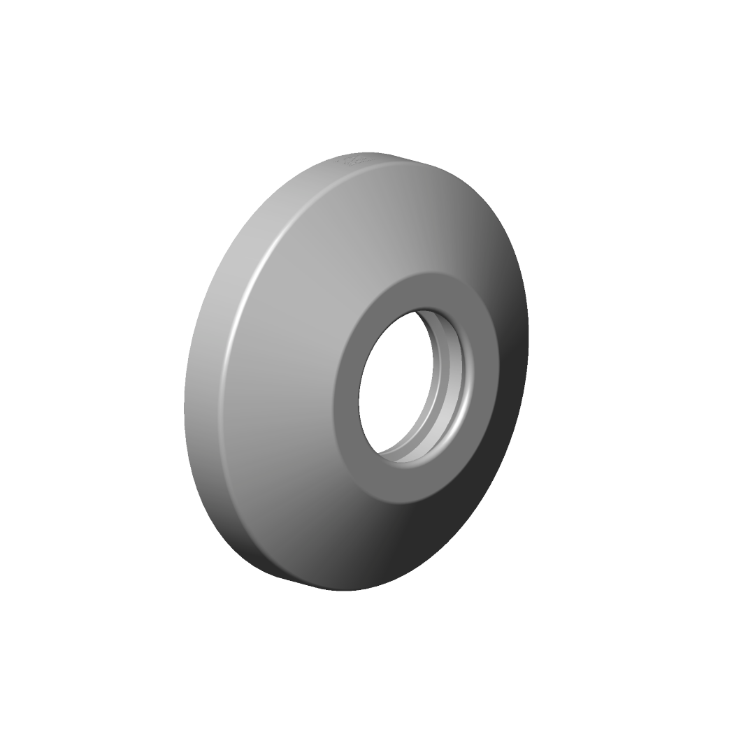DO Rosette ERSATZTEILE 04270100300 D 60 x 15 mm Chrom