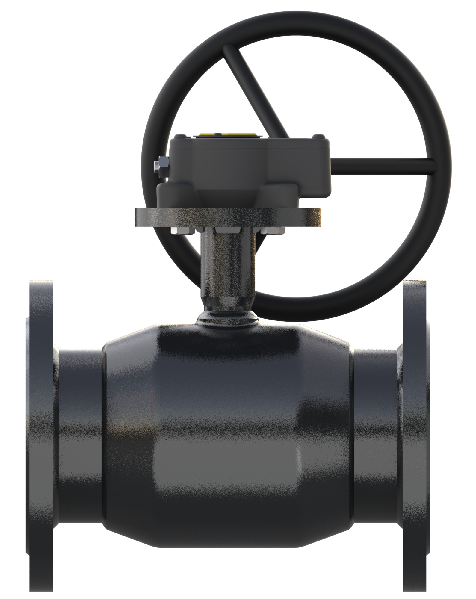 Danfoss Kugelhahn JIP125.10G S-Getriebe m Handrad DN100 Kvs640m3/h PN25 FL/FL