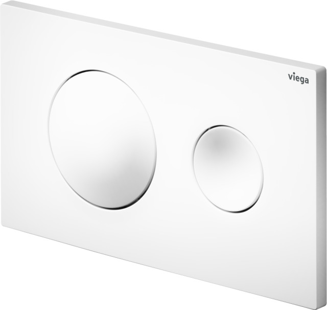 Viega WC Betätigungsplatte VfS 20 8610.1 aus Kunststoff in weiß alpin Viega WC Betätigungsplatte VfS 20 8610.1 aus Kunststoff in weiß alpin