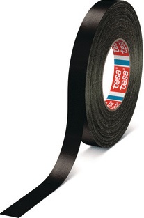 Gewebeband tesaband® Premium 4651 schwarz L.50m B.19mm Rl.TESA Gewebeband tesaband® Premium 4651 schwarz L.50m B.19mm Rl.TESA