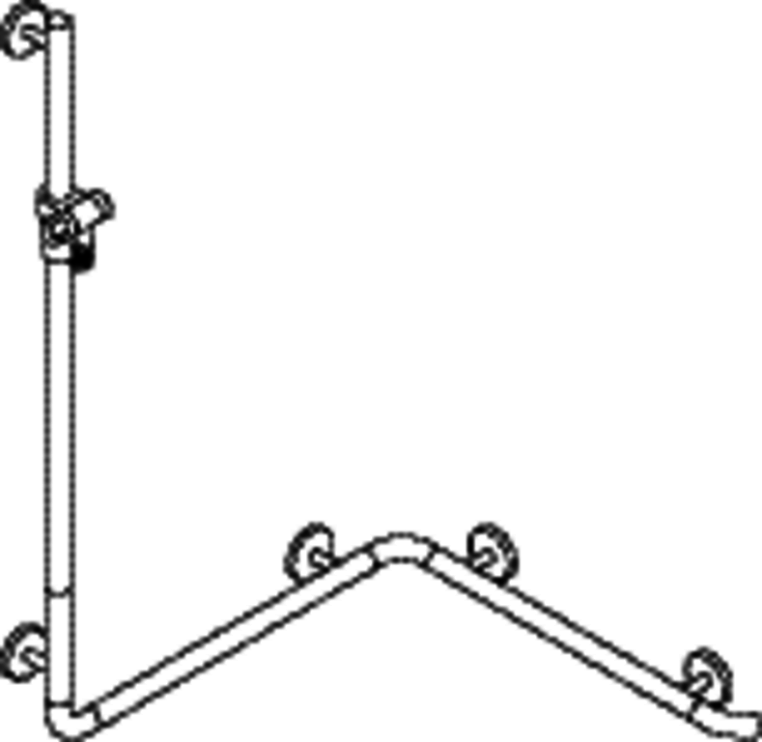 HEWI DUHA m.Br.H.St.,AM1:1250, W1/2:762, Br.H. in 92, Kst., chromoptisch besch.
