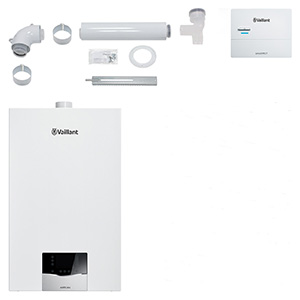 Vaillant Paket 1.643/2 ecoTEC plus VC 10CS/1-5, VRC 710, LAS flex. Vaillant Paket 1.643/2 ecoTEC plus VC 10CS/1-5, VRC 710, LAS flex.