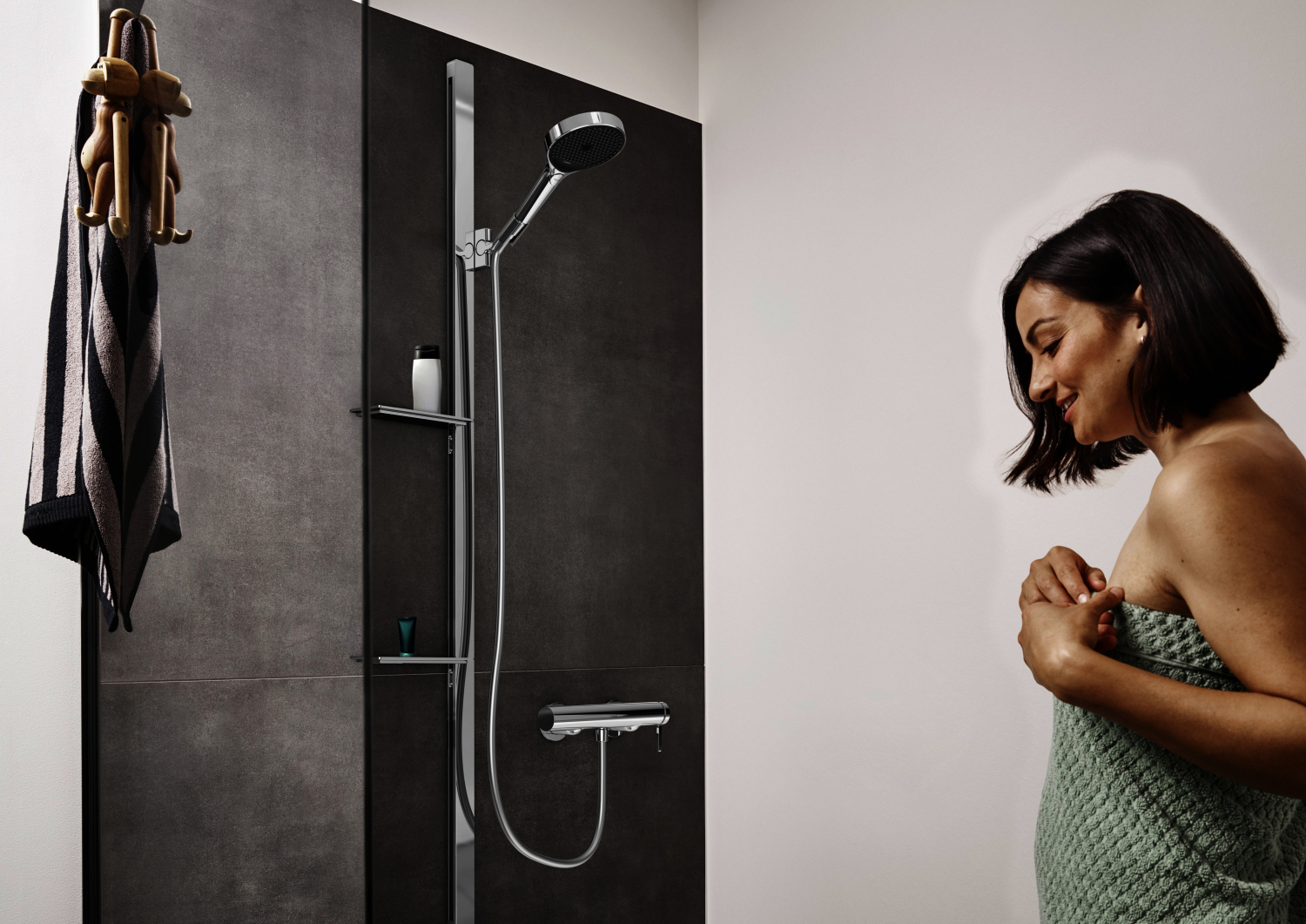 Hansgrohe Brausenmischer Aufputz Finoris chrom