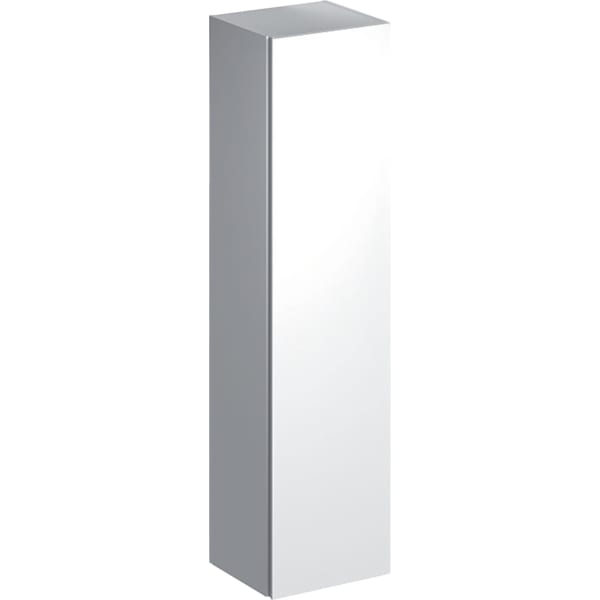 Geberit Xeno2 Hochschrank mit einer Tür und Innenspiegel, 40x170x35,1cm, weiß