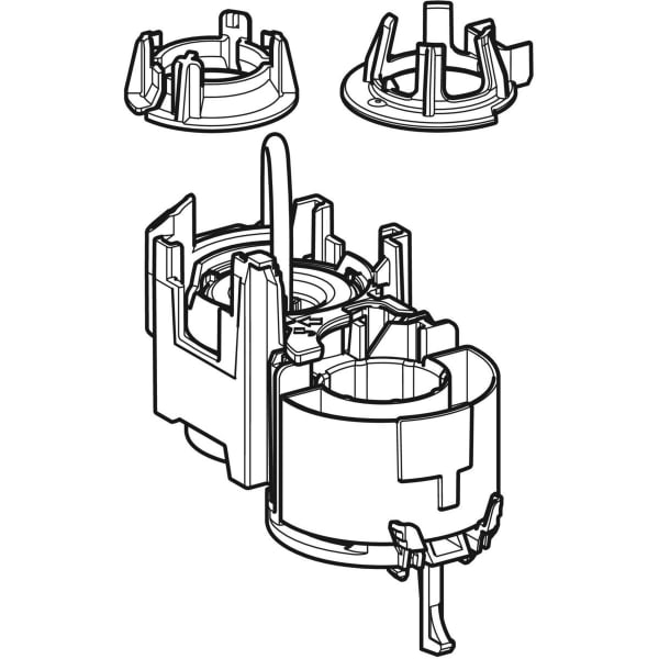 Geberit Heber für 2-Mengen-Sp. zu WC-Strg. pneumatischer Sp-Ausl.