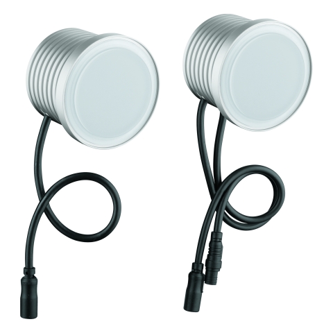 GROHE Leuchte 40666 transparent/chrom