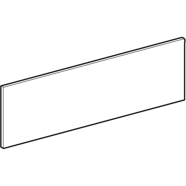 Geberit VariForm Schubl.-Front f. US f. AS-WT mit einer Schublade B=120cm, Nussbaum