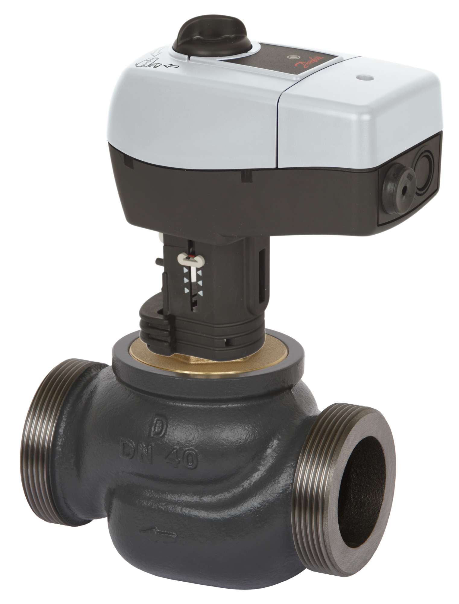 Danfoss Durchgangsventil VRG2 DN 40, kvs 25, Aussengewinde