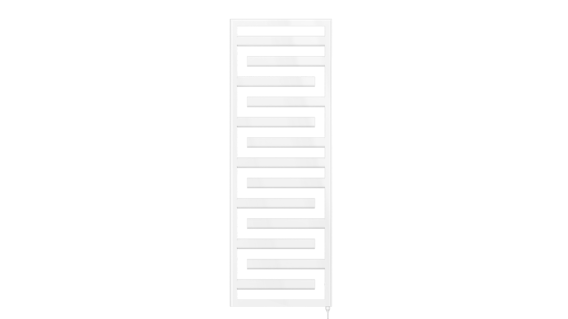 Zehnder Design-HK Tetris elektrisch IHE TETSS170060EAZD 1750x45x600 Light Grey