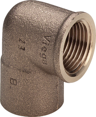 Viega Winkel 94090G in 15mm x Rp1/2 Rotguss